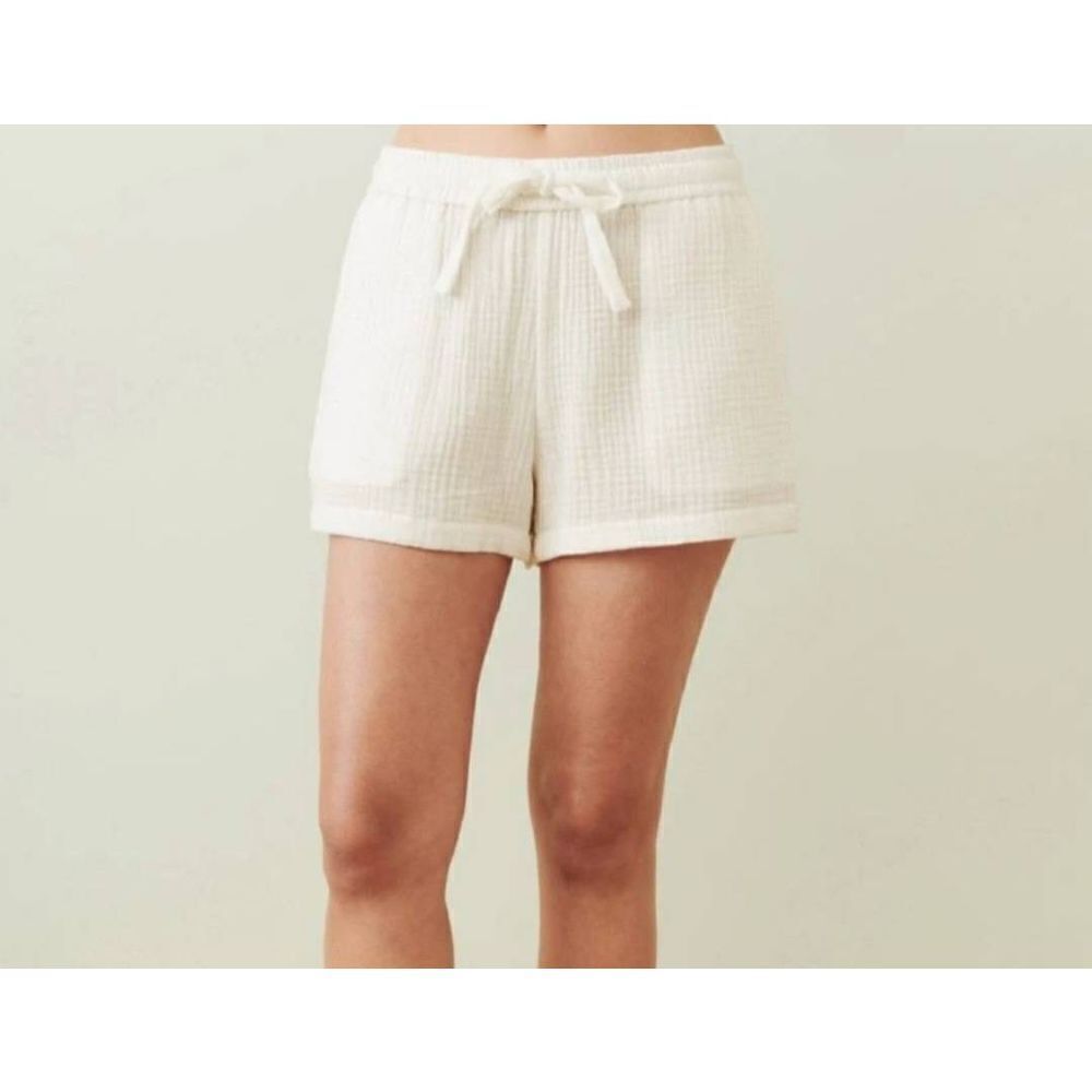 Jenni Kayne Playa white gauzy  Shorts sz Small